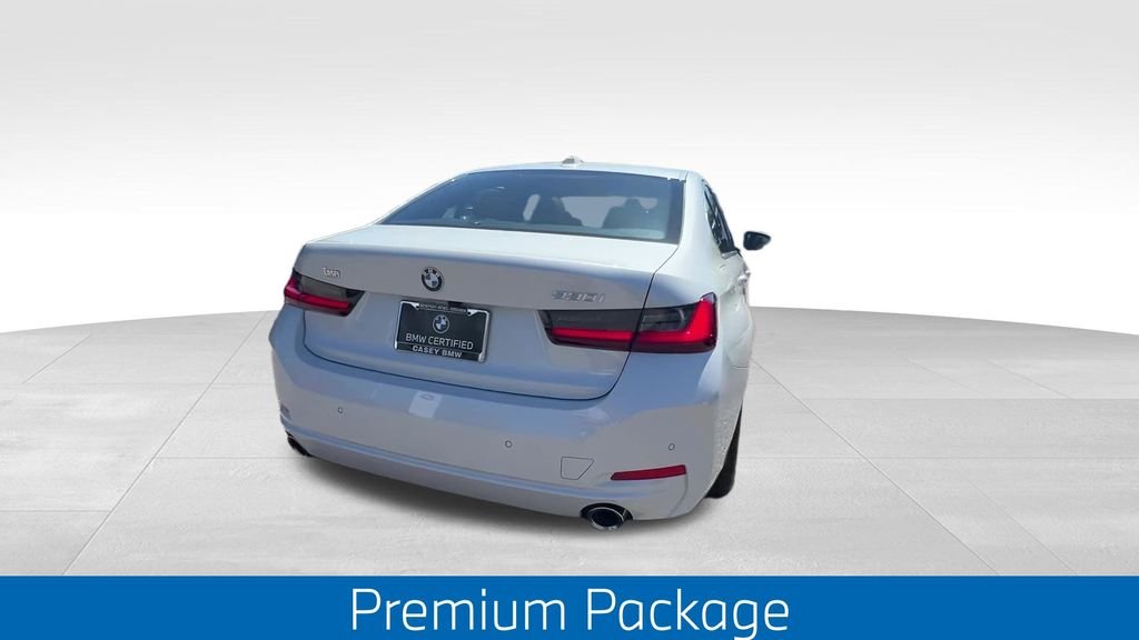 Certified Used 2025 Mineral White Metallic BMW 330i image 3