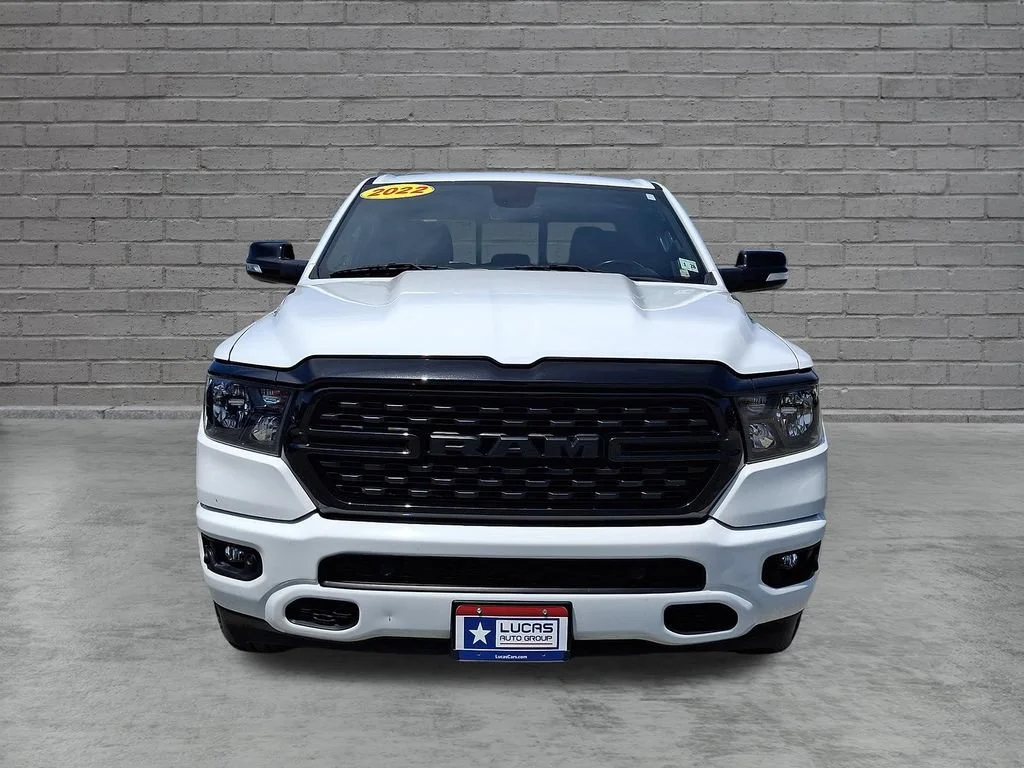 Used 2022 Bright White Clearcoat Ram Big Horn image 4