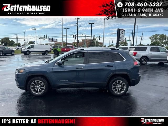 Certified Used 2020 Blue Jeep Latitude Plus image 2