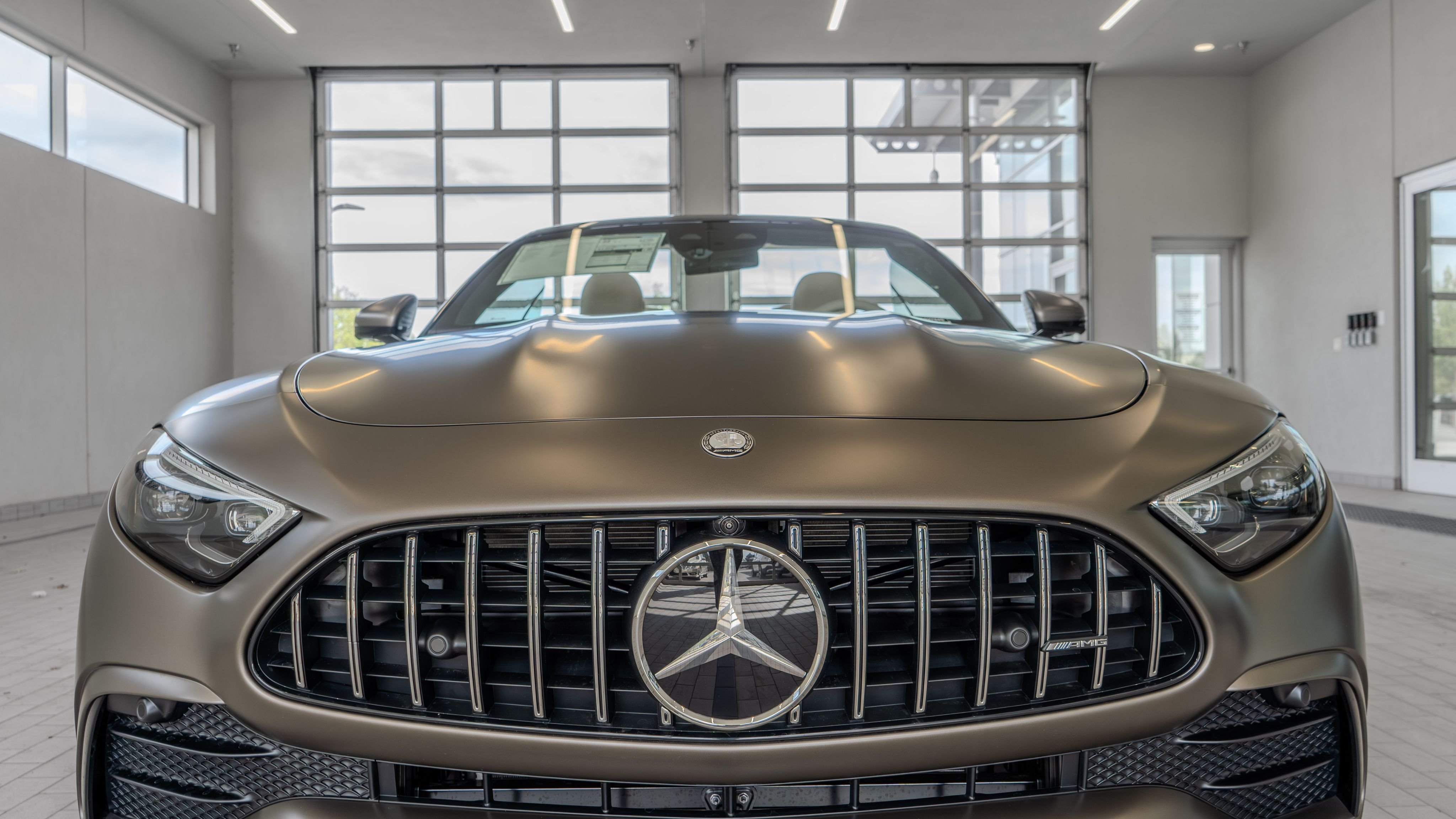 New 2026 Monza Grey Magno Mercedes-Benz SL 43 AMG® image 23
