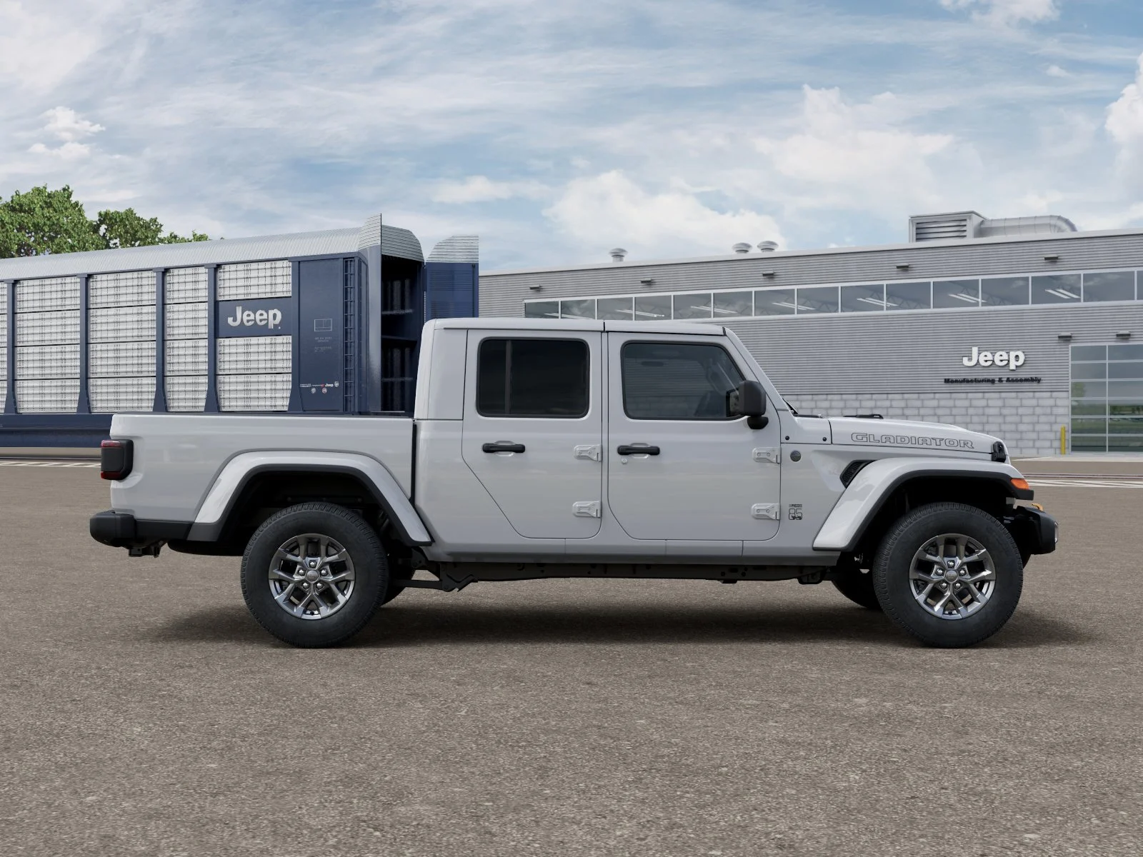 New 2026 Bright White Clear-Coat Exterior Paint Jeep 85th Anniversary Edition image 12