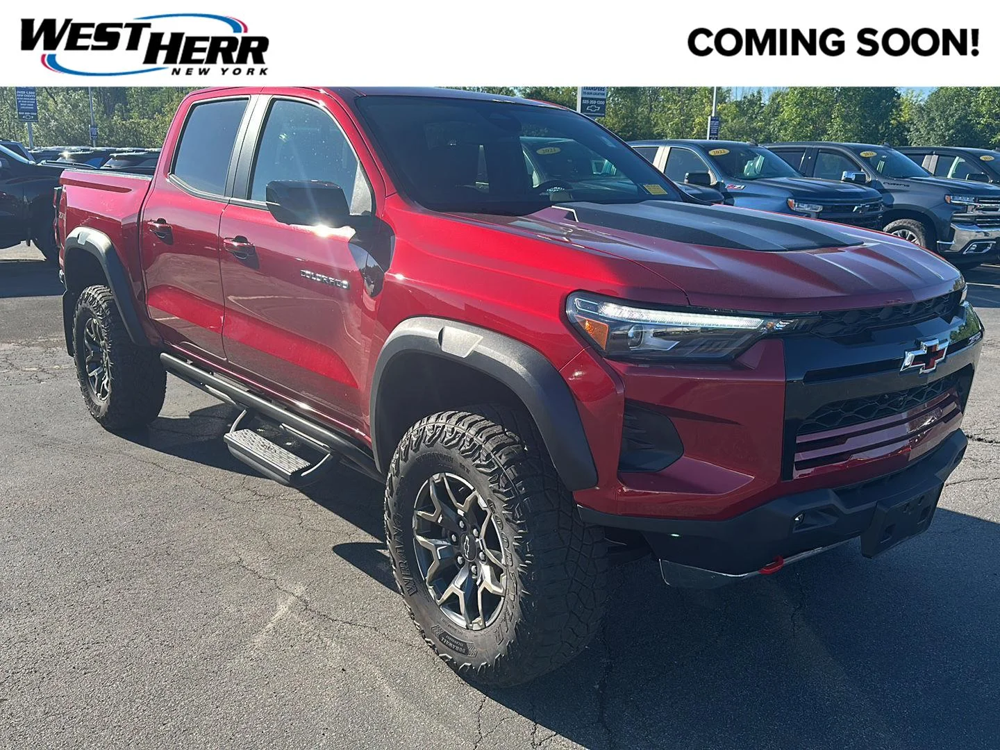 Used 2023 Radiant Red Tintcoat Chevrolet 4WD ZR2 image 1