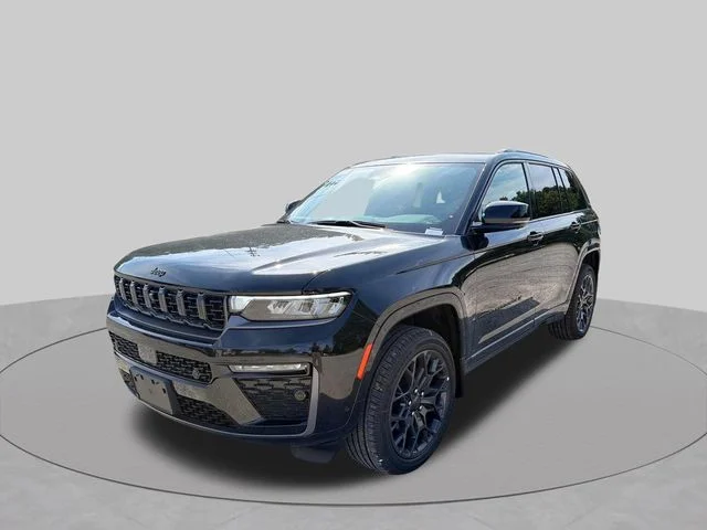 New 2026 Diamond Black Crystal Pearl-Coat Exterior Paint Jeep Summit image 9