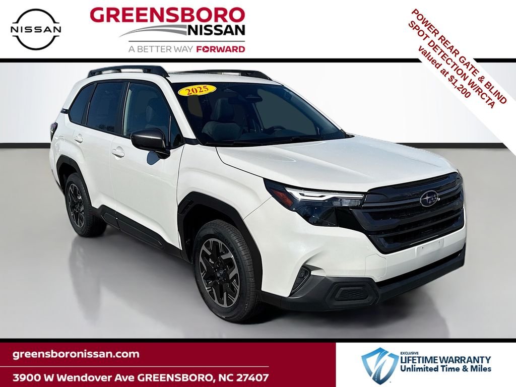 Used 2025 White Subaru Premium image 1