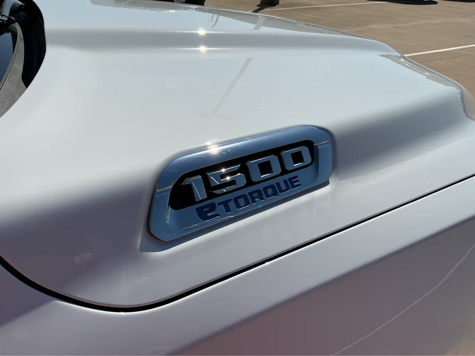 Used 2022 Bright White Clearcoat Ram Lone Star image 6