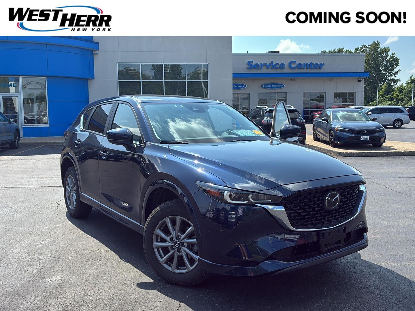 Used 2025 Deep Crystal Blue Mica Mazda 2.5 S Select Package image 1