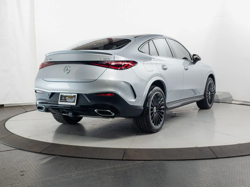 Certified Used 2025 Cirrus Silver Metallic Mercedes-Benz GLC 300 Coupe image 35