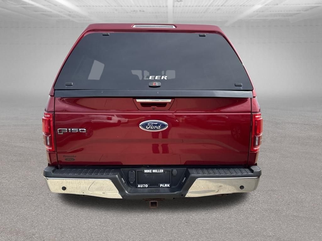 Used 2017 Ruby Red Metallic Tinted Clearcoat Ford Lariat image 4
