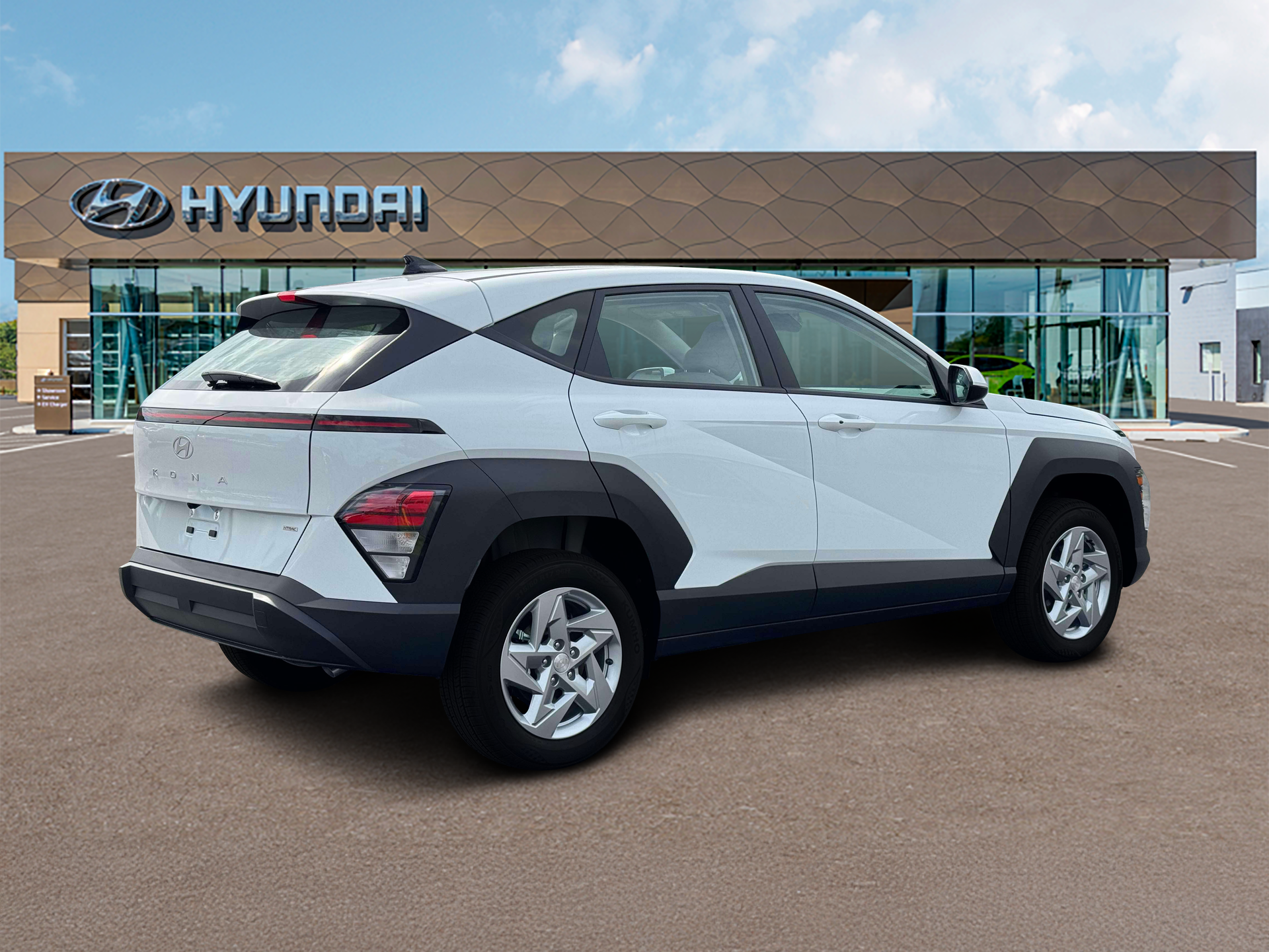 New 2027 White Hyundai SE AWD image 8