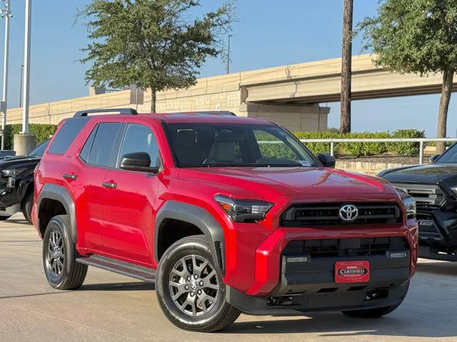 Certified Used 2025 SUPERSONIC RED Toyota SR5 image 20