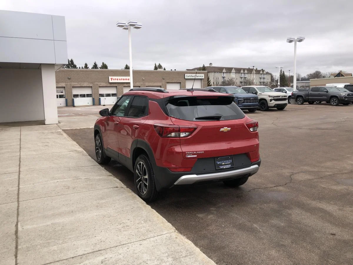 New 2026 Red Chevrolet Awd 4dr Lt image 5