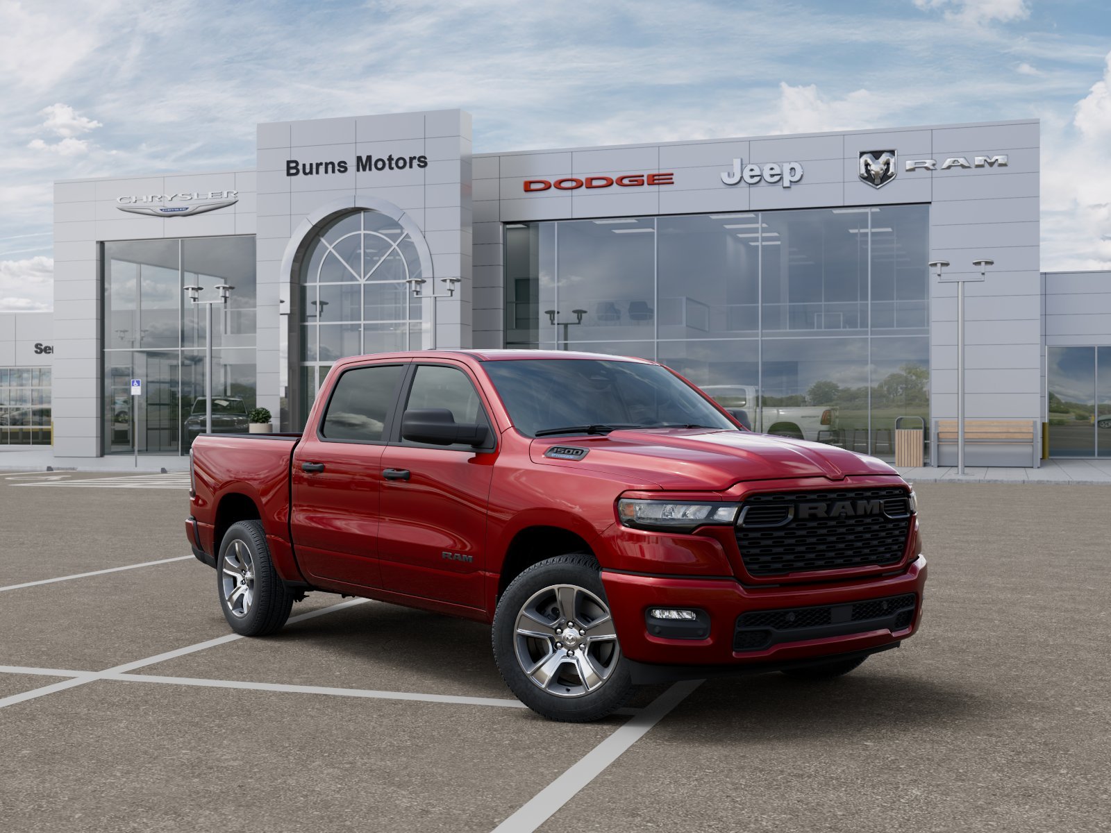 New 2026 Molten Red Pearl-Coat Exterior Paint RAM Express image 31