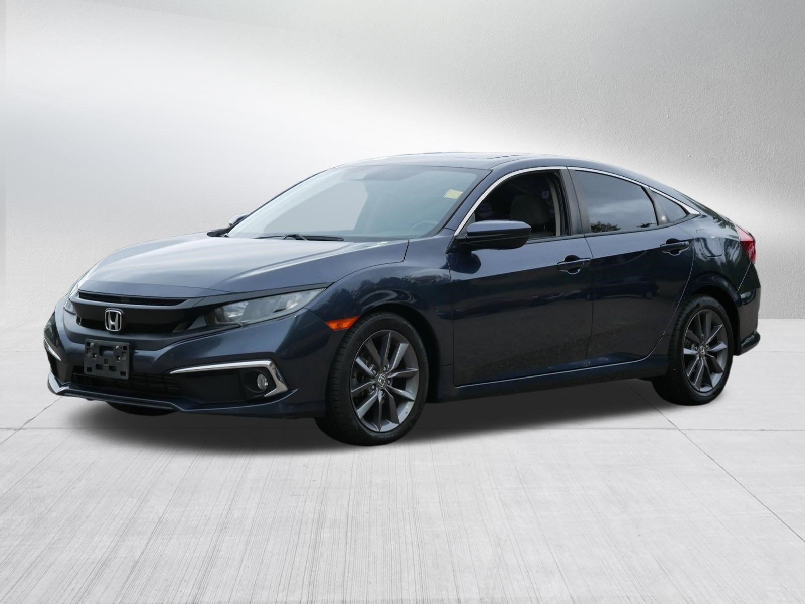 Used 2021 Cosmic Blue Metallic Honda EX image 3