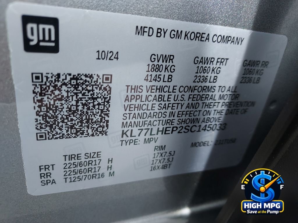 Used 2025 Gray Chevrolet LT image 22