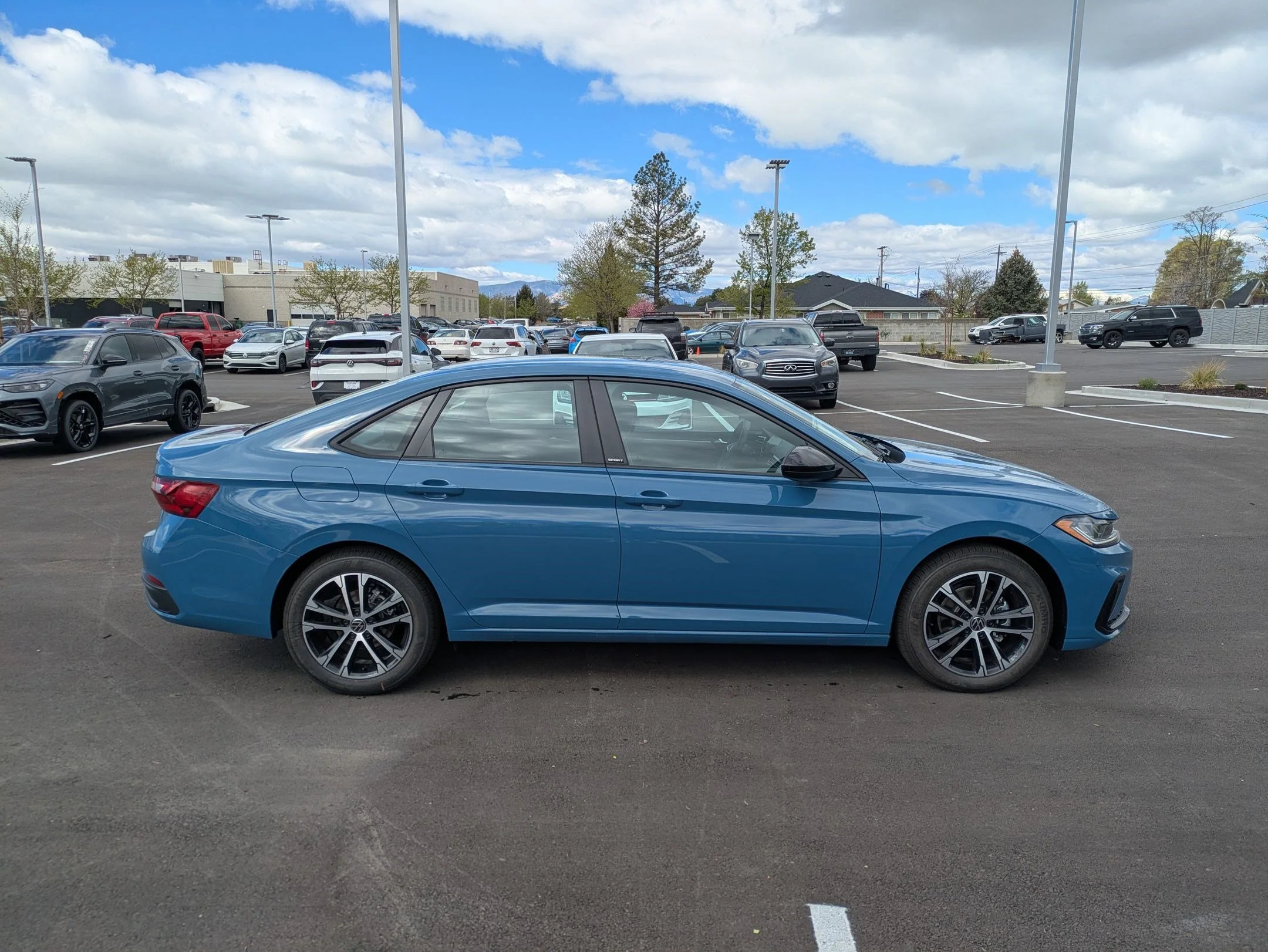 New 2026 Monterey Blue Pearl Volkswagen Sport image 2