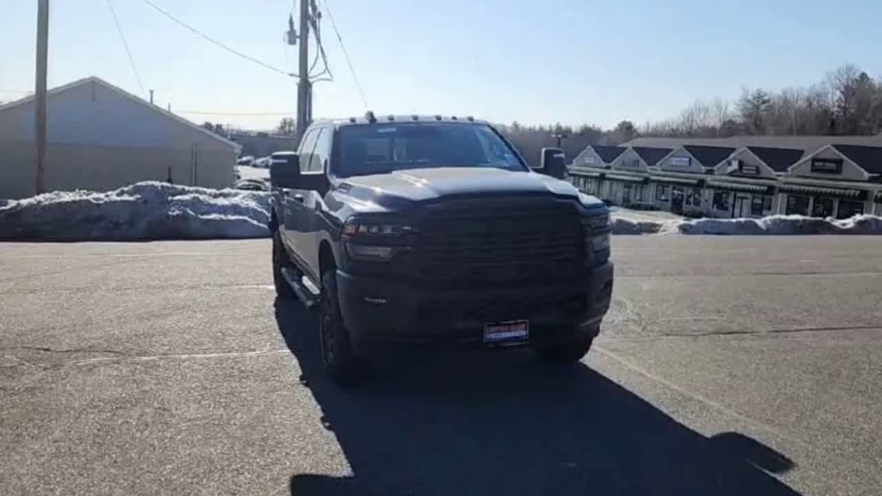 New 2026 Diamond Black Crystal Pearlcoat RAM Tradesman image 7