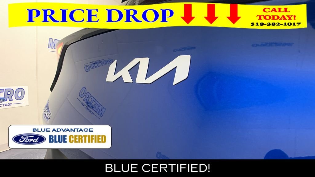 Certified Used 2025 Sapphire Blue Kia EX image 16