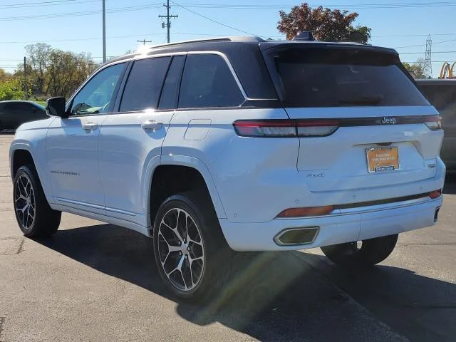 Certified Used 2023 Bright White Clearcoat Jeep Summit Reserve image 4