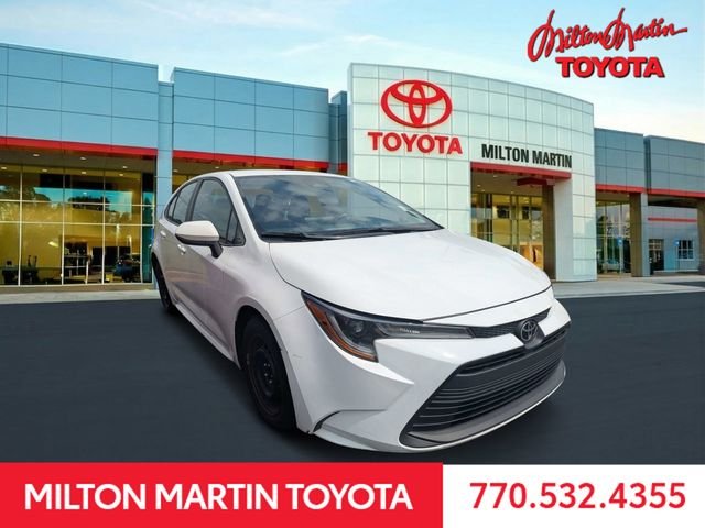 Certified Used 2024 White Toyota LE image 1