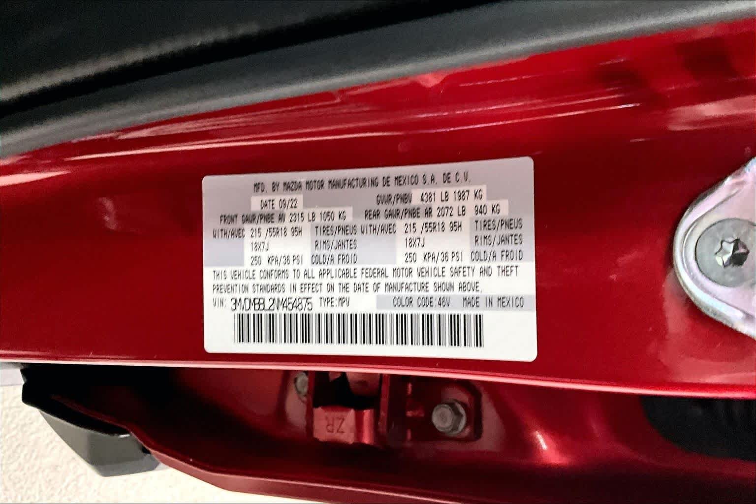 Used 2022 Soul Red Crystal Metallic Mazda 2.5 S Select Package image 32