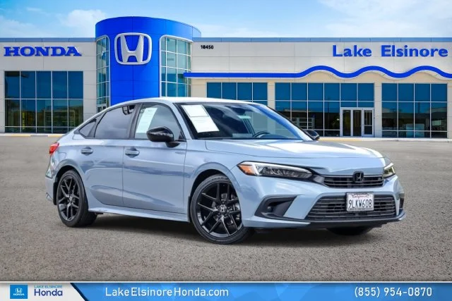 Certified Used 2024 Sonic Gray Pearl Honda Sport image 1
