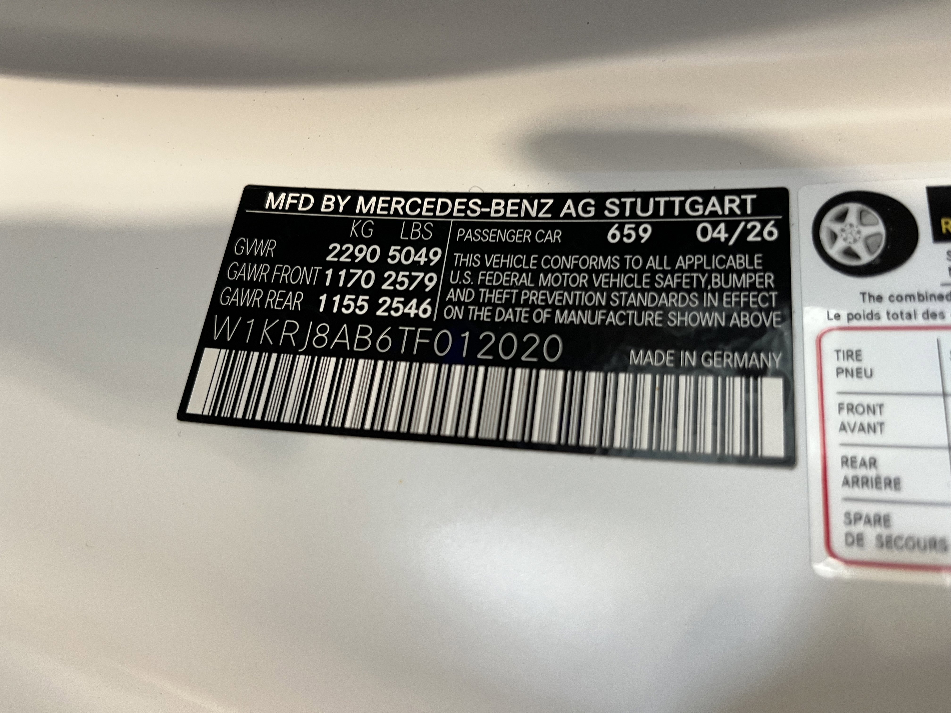New 2026 MANUFAKTUR Moonlight White Magno Mercedes-Benz AMG® GT 55 image 26