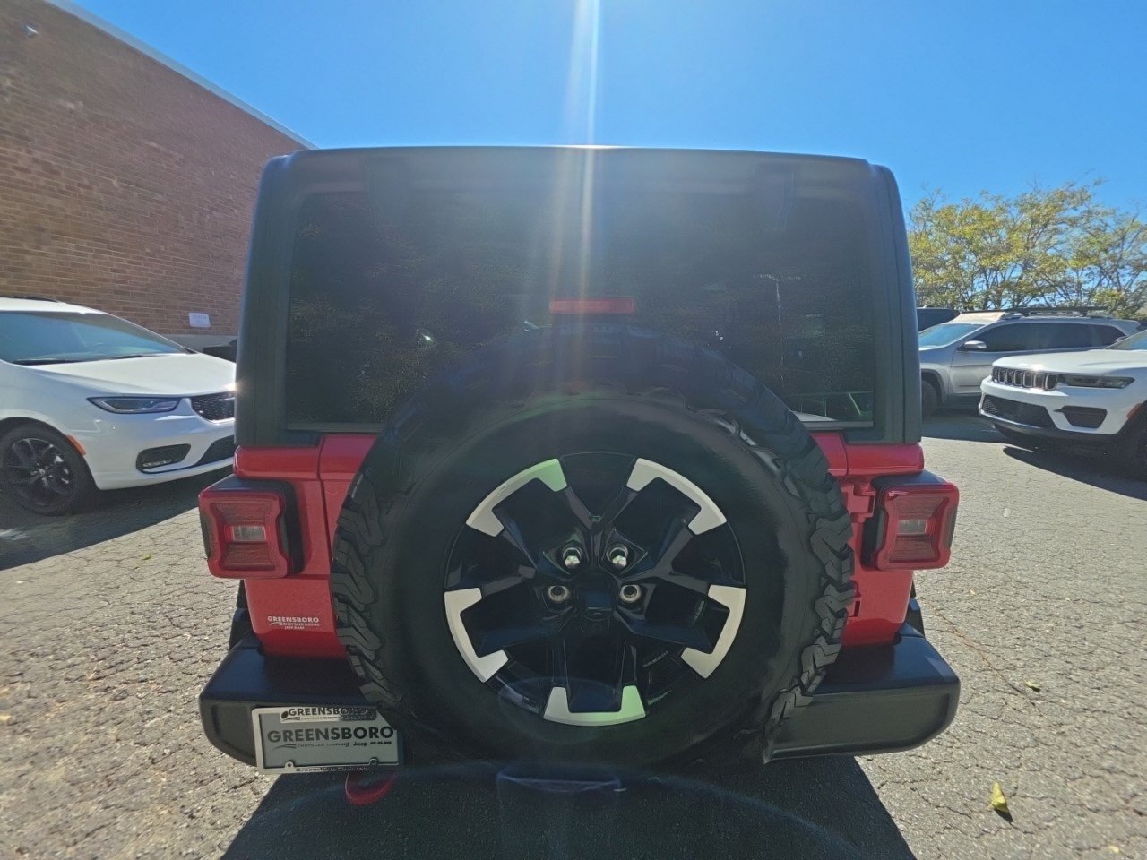 Used 2026 Firecracker Red Clearcoat Jeep Rubicon image 14