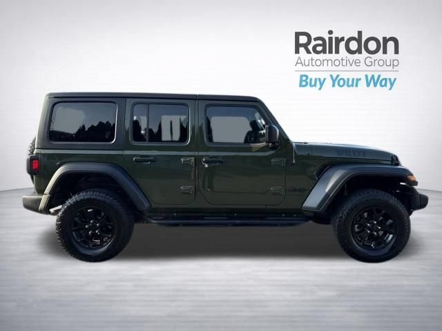 Used 2020 Sarge Green Clearcoat Jeep Willys image 8