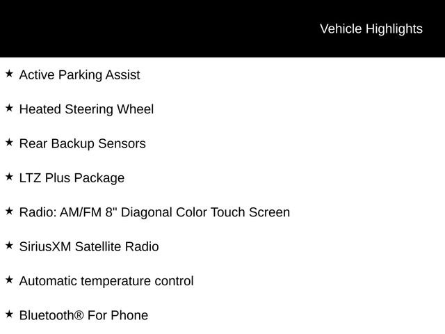 2018 Chevrolet Silverado 1500 LTZ