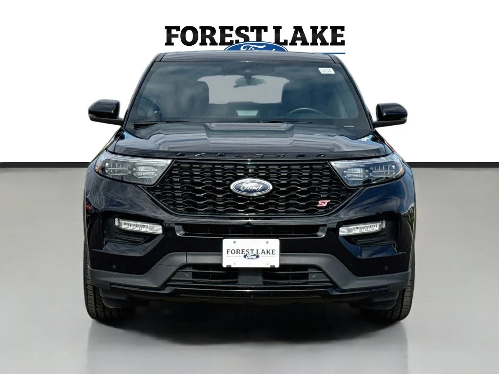Certified 2022 Ford Explorer ST with VIN 1FM5K8GCXNGA76950 for sale in Forest Lake, Minnesota
