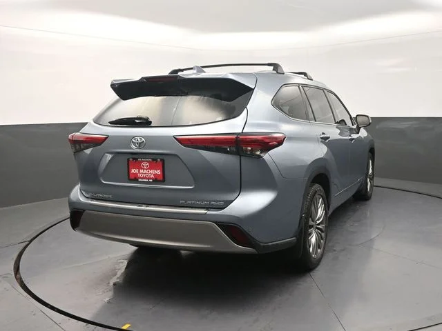 Used 2021 Blue Toyota Platinum image 8