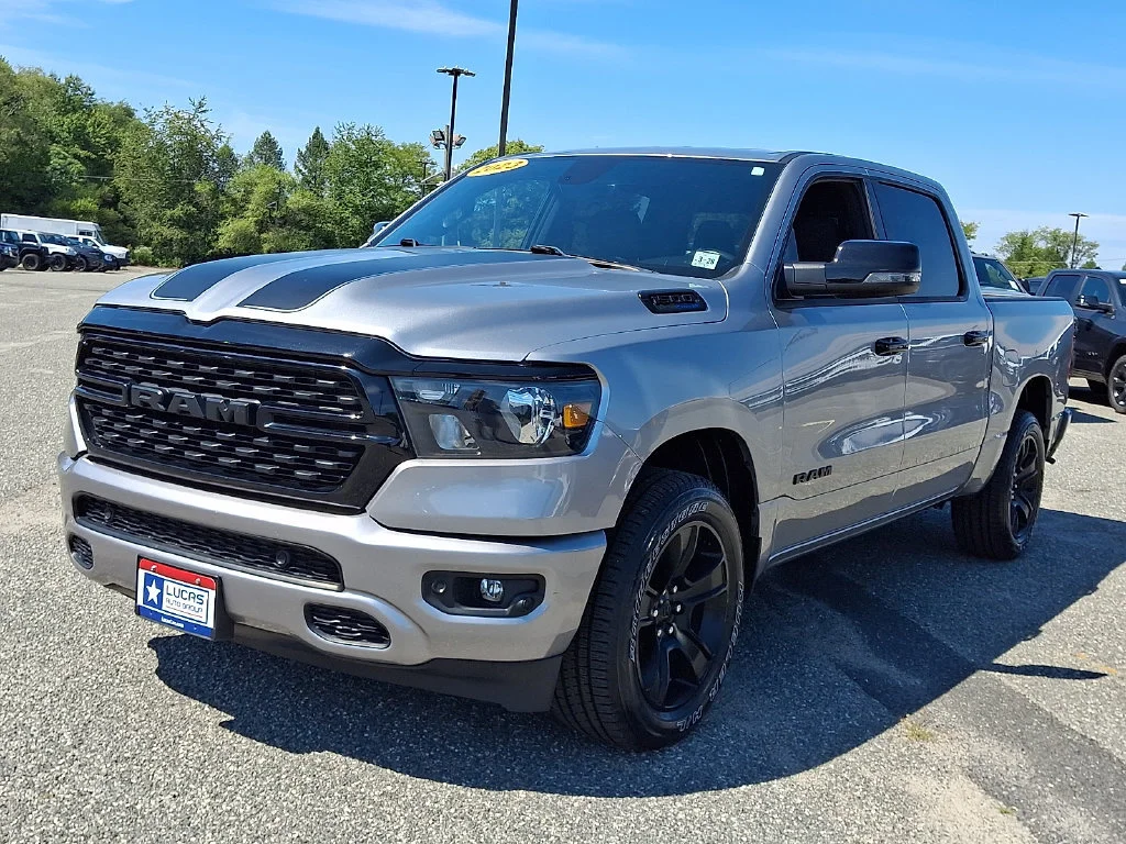 Used 2023 Billet Silver Metallic Clearcoat Ram Big Horn image 5