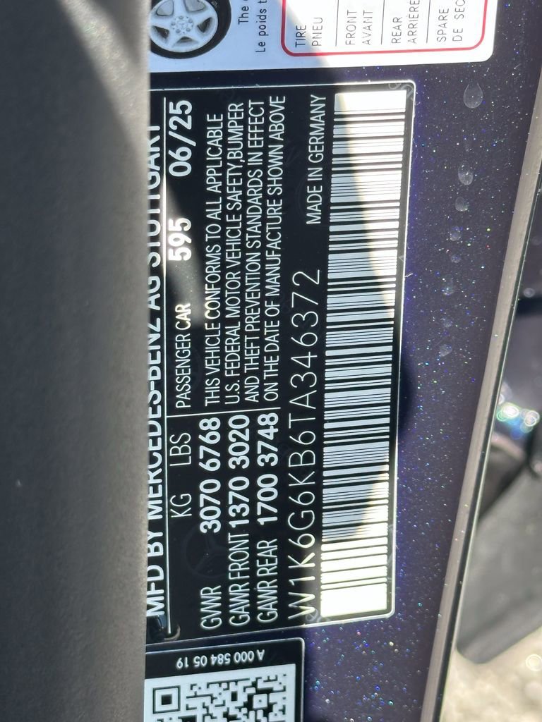 New 2026 Nautical Blue Metallic Mercedes-Benz S 580e image 36