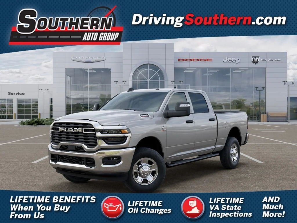 New 2026 Silver-Zynith Exterior Paint RAM Tradesman image 1