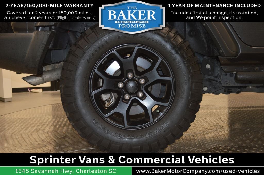 Used 2022 Crystal Metallic Jeep Unlimited Willys image 13
