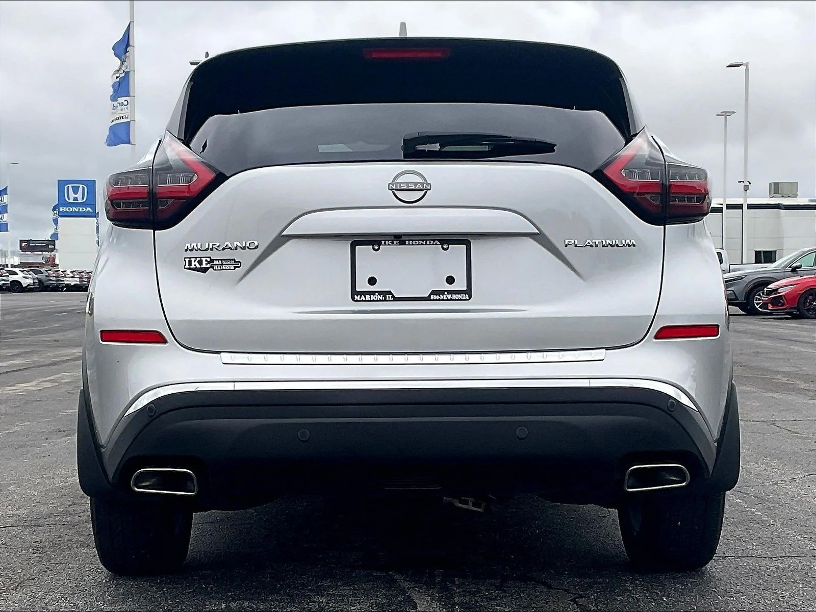 Used 2024 Brilliant Silver Metallic Nissan Platinum image 3