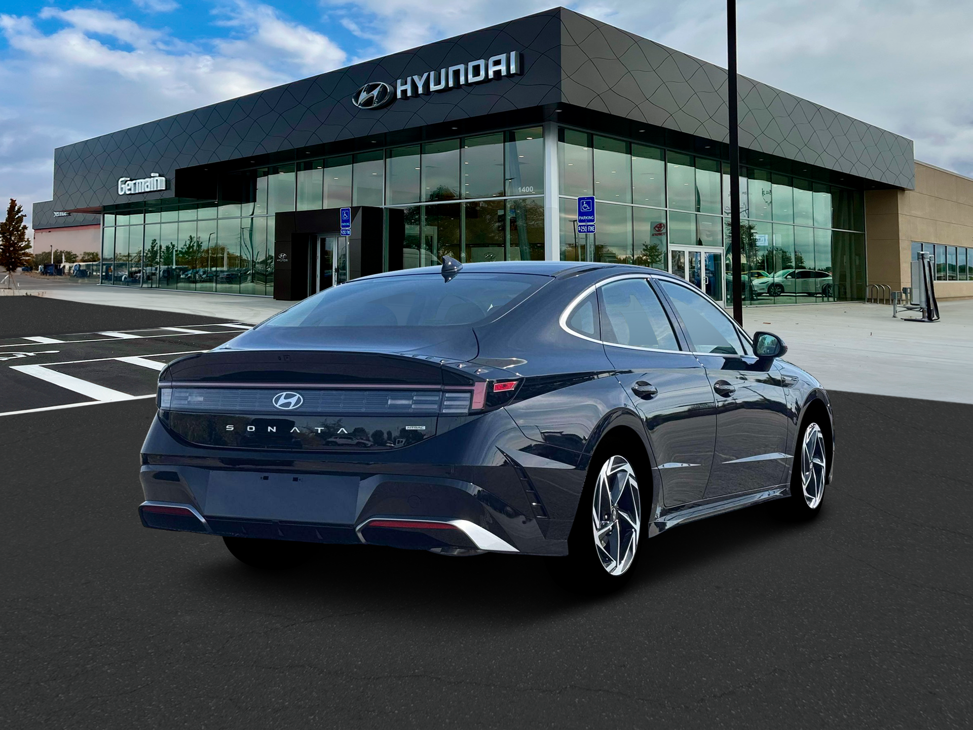 New 2026 Abyss Black Hyundai SEL Sport image 7