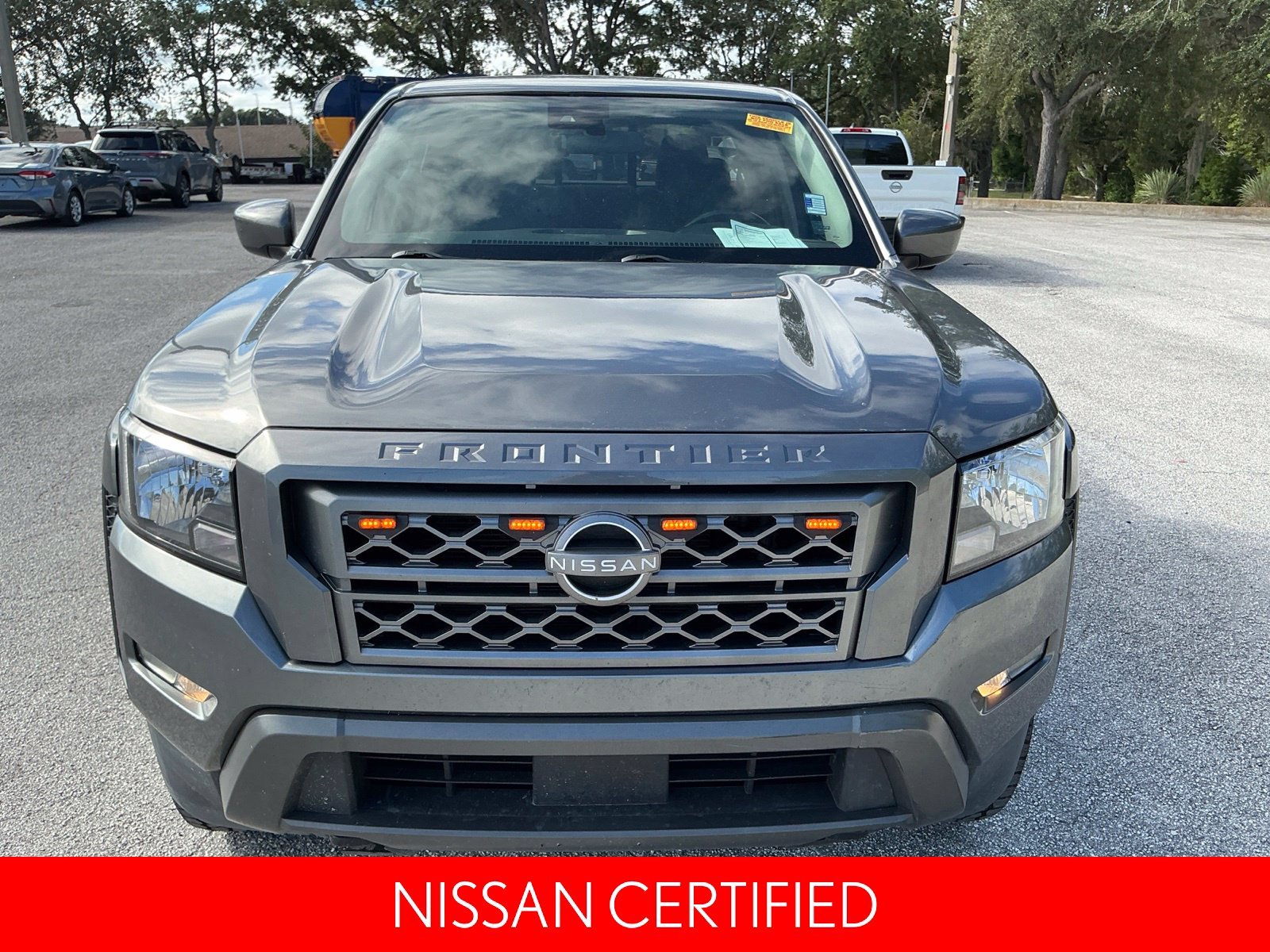 Certified Used 2022 Gray Nissan SV image 3