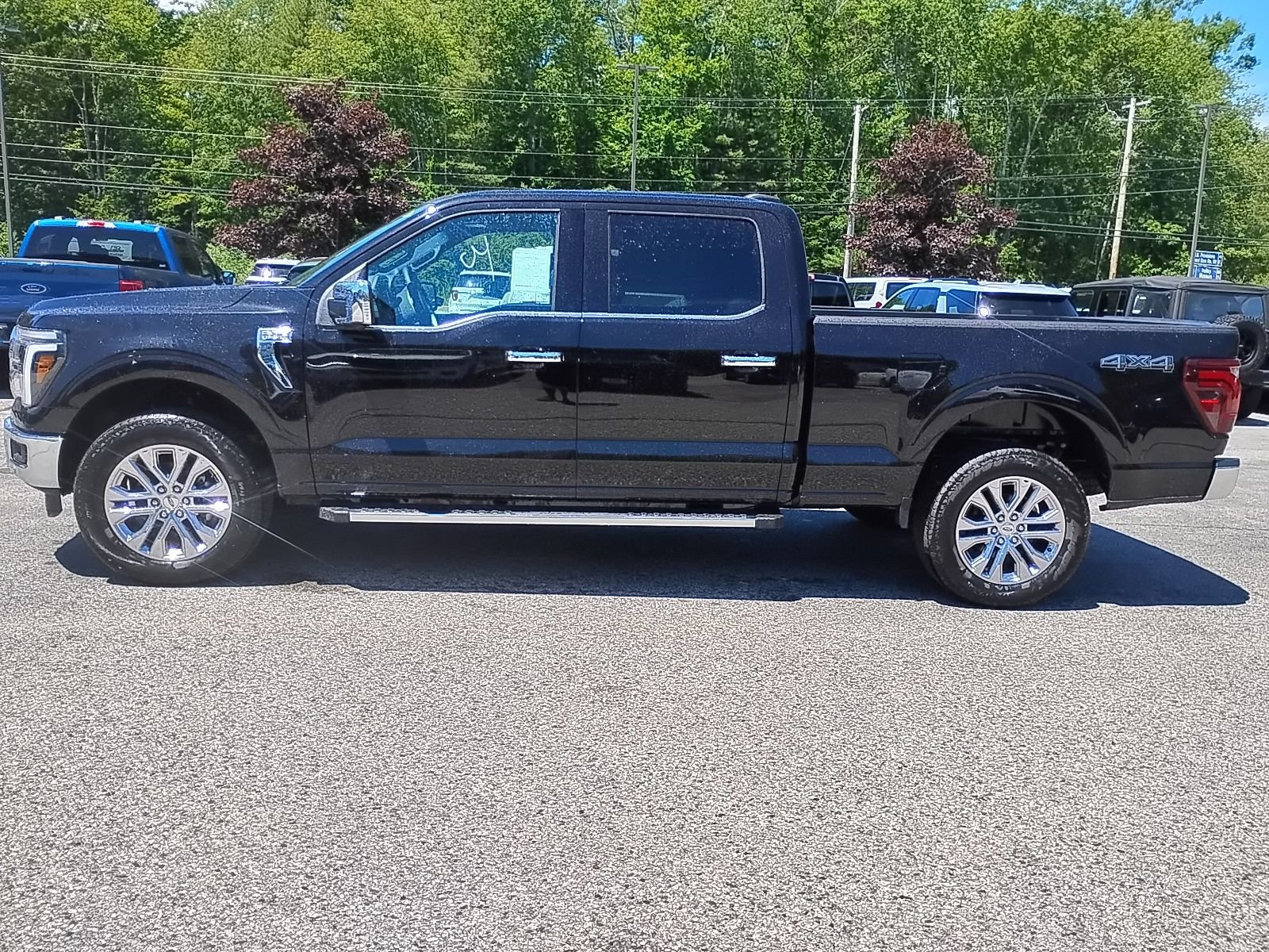 New 2026 Agate Black Metallic Ford Lariat® image 4