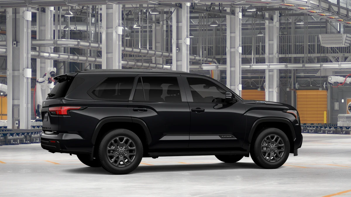New 2026 Midnight Black Metallic Toyota Platinum image 11