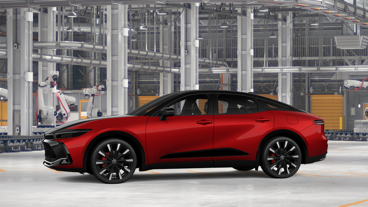 New 2027 Finish Line Red with Black bi-tone Toyota Platinum image 3