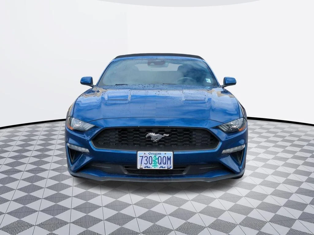 Used 2022 Blue Metallic Ford EcoBoost Premium image 9