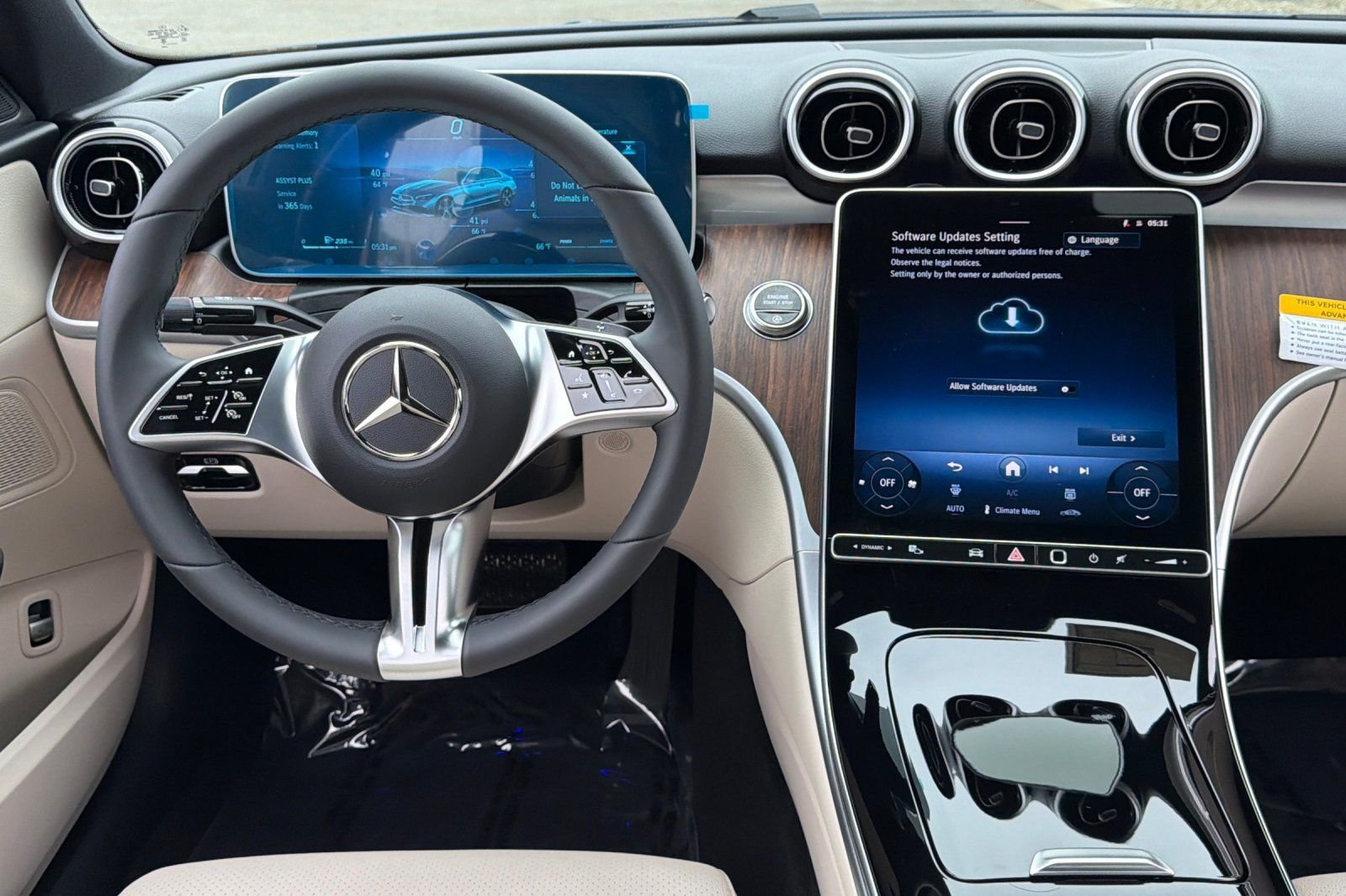 New 2026 Starling Blue Metallic Mercedes-Benz C 300 image 26