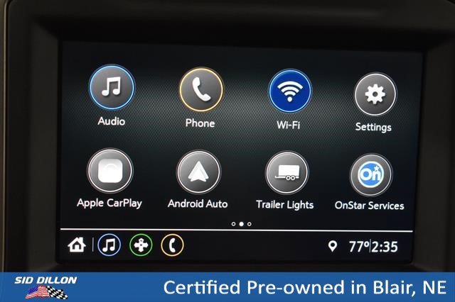 Used 2022 Mosaic Black Metallic Chevrolet Custom image 3