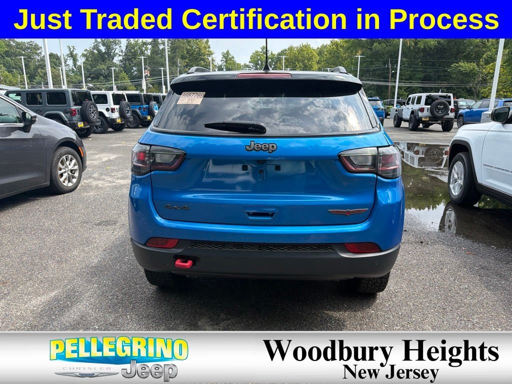 Certified Used 2025 Blue Jeep Trailhawk image 5