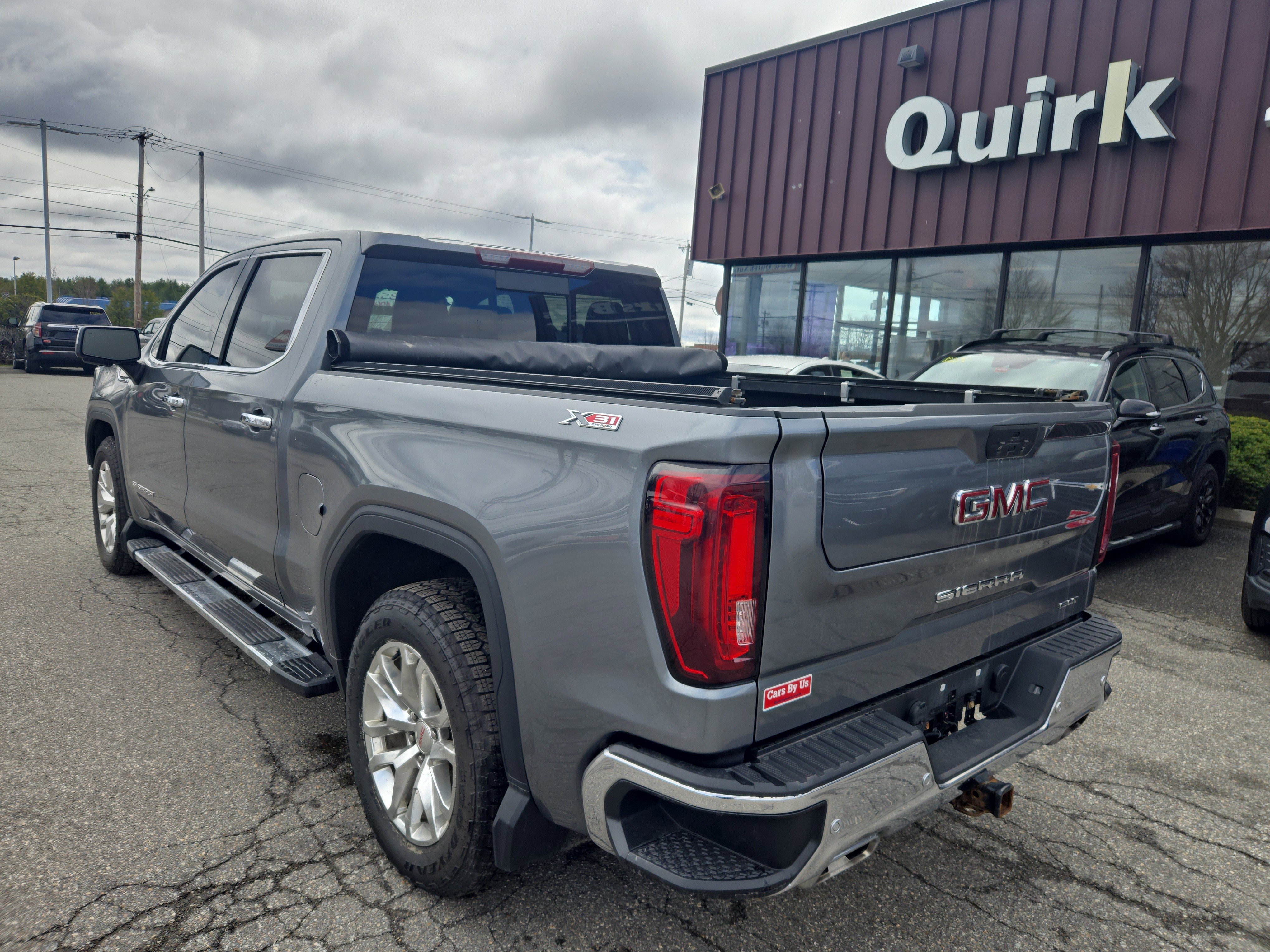 Used 2021 Satin Steel Metallic GMC SLT image 15