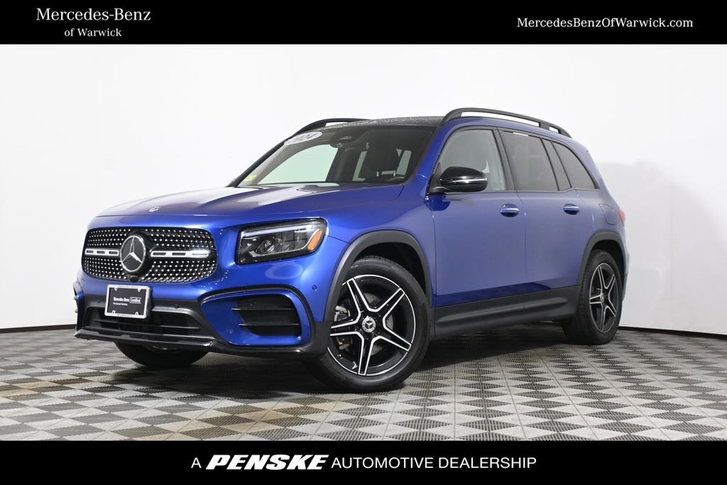 Certified Used 2024 Starling Blue Metallic Mercedes-Benz GLB 250 image 1