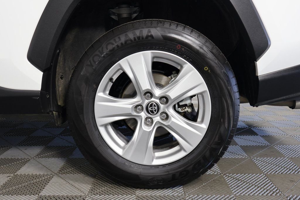 Used 2021 Super White Toyota XLE image 16