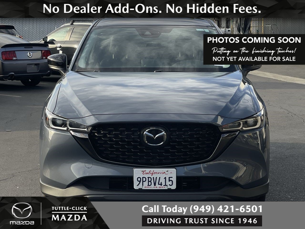 Used 2025 Polymetal Gray Metallic Mazda 2.5 S Carbon Edition image 1