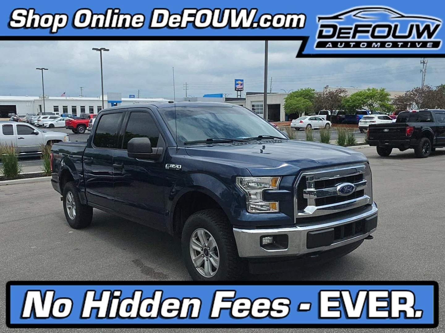 Used 2017 Blue Jeans Ford XLT image 1